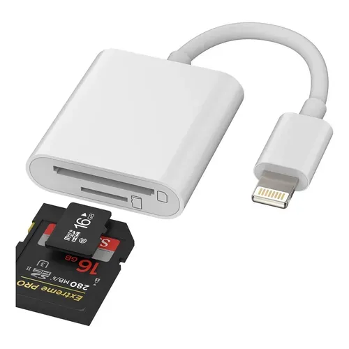 CONVERTIDOR GENÉRICO SD TF - MICRO USB - IPHONE, vista 3